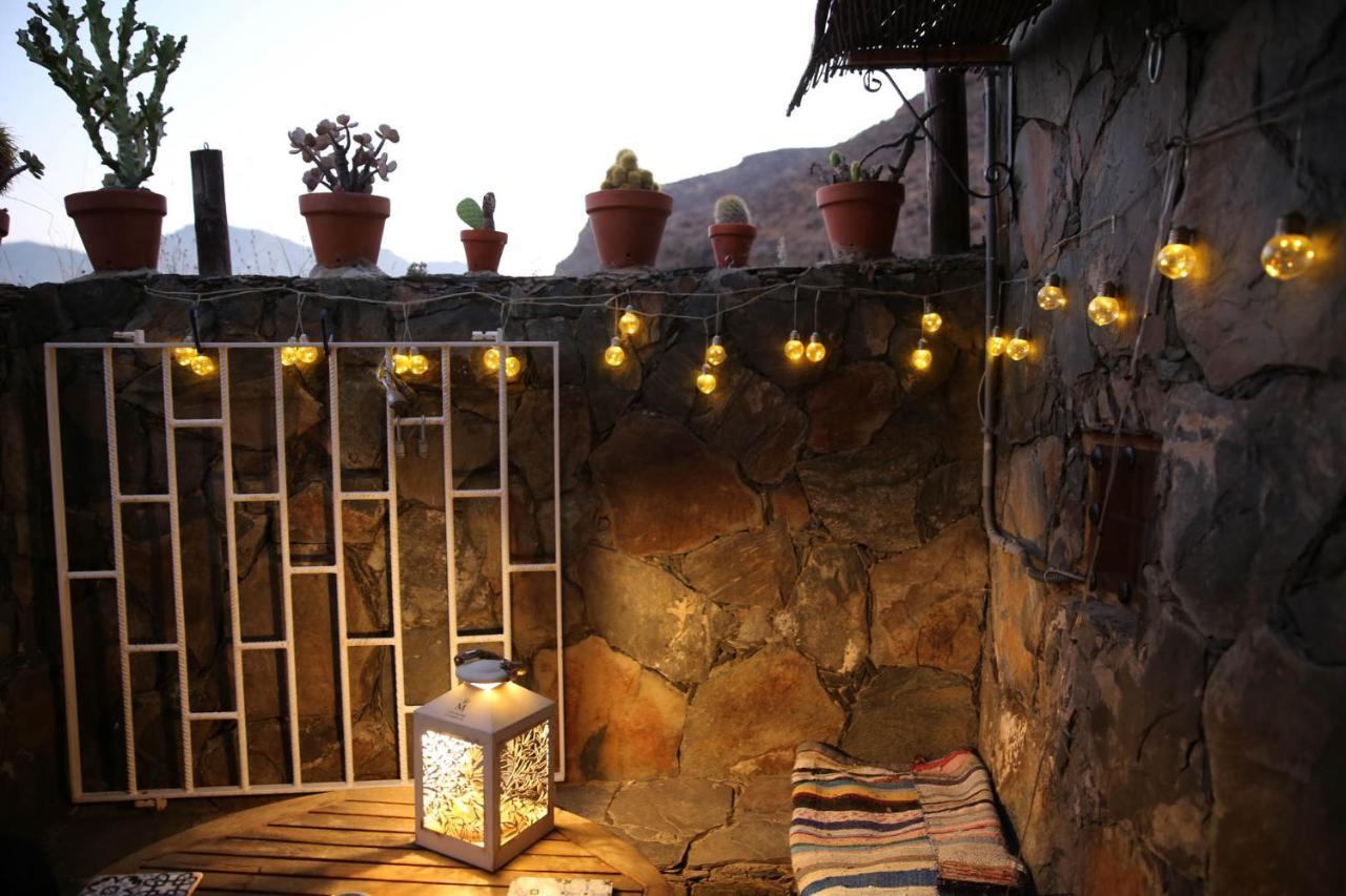Villa Silence's Cave à Artenara Extérieur photo